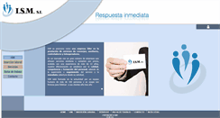 Desktop Screenshot of ism-serveis.com